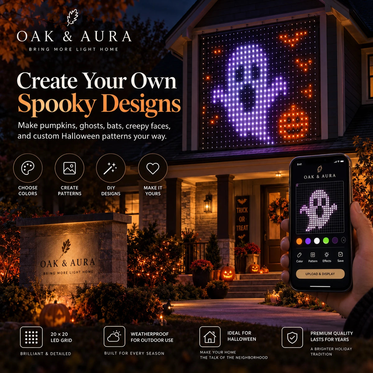 Halloween Spooky String Lights