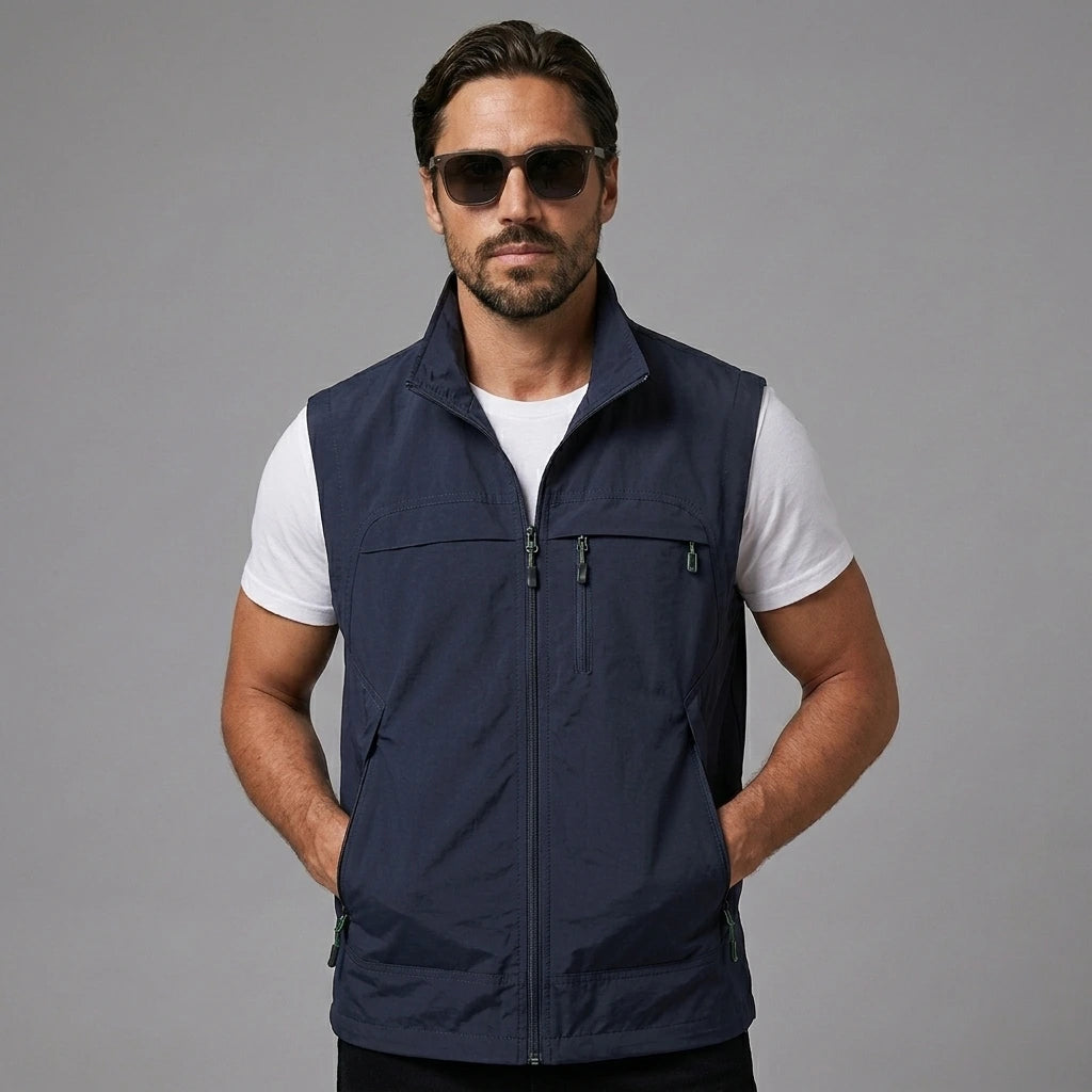 The Ashford Utility Gilet Oak & Aura summer dress Oak & Aura