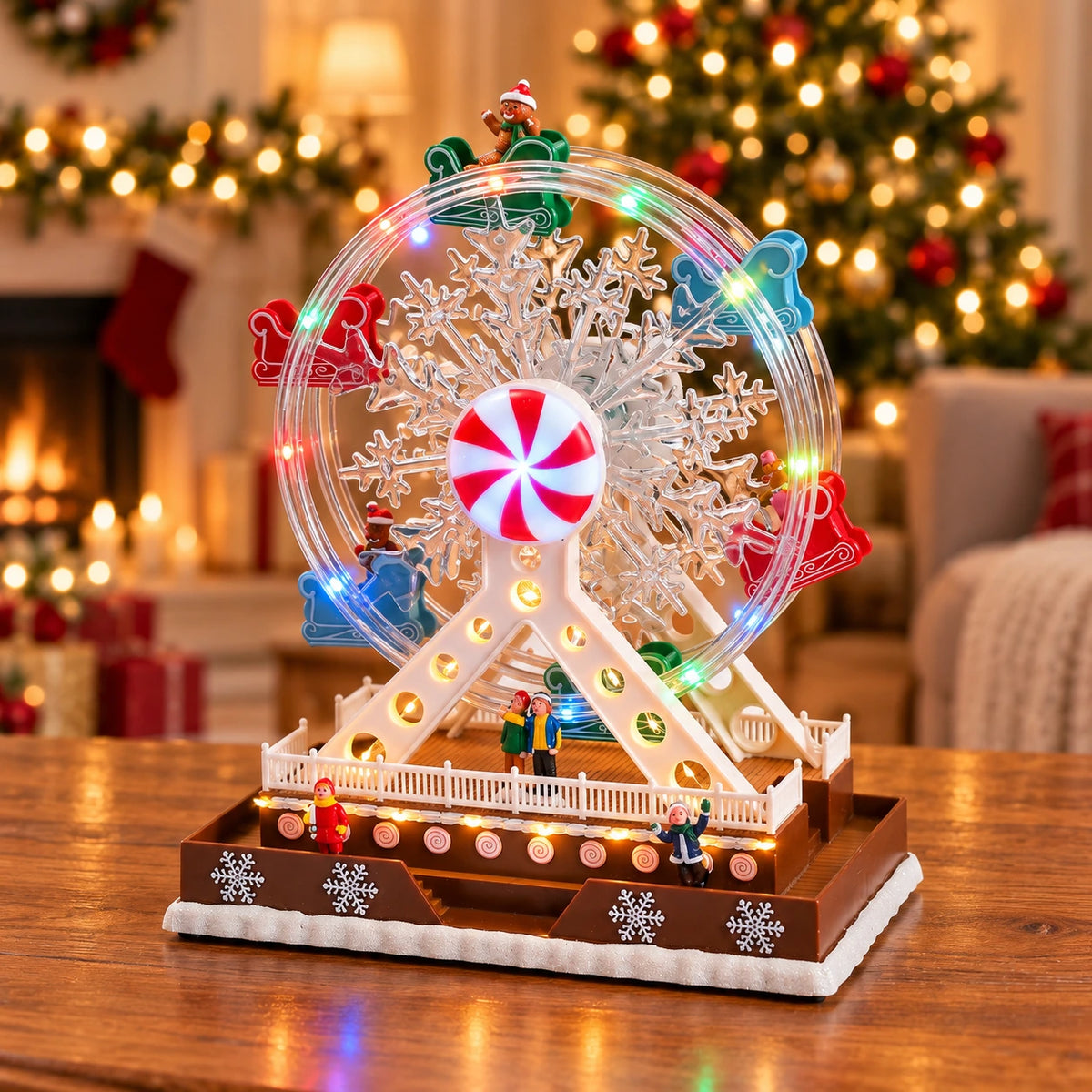 Oak & Aura™ Christmas Ferris Wheel