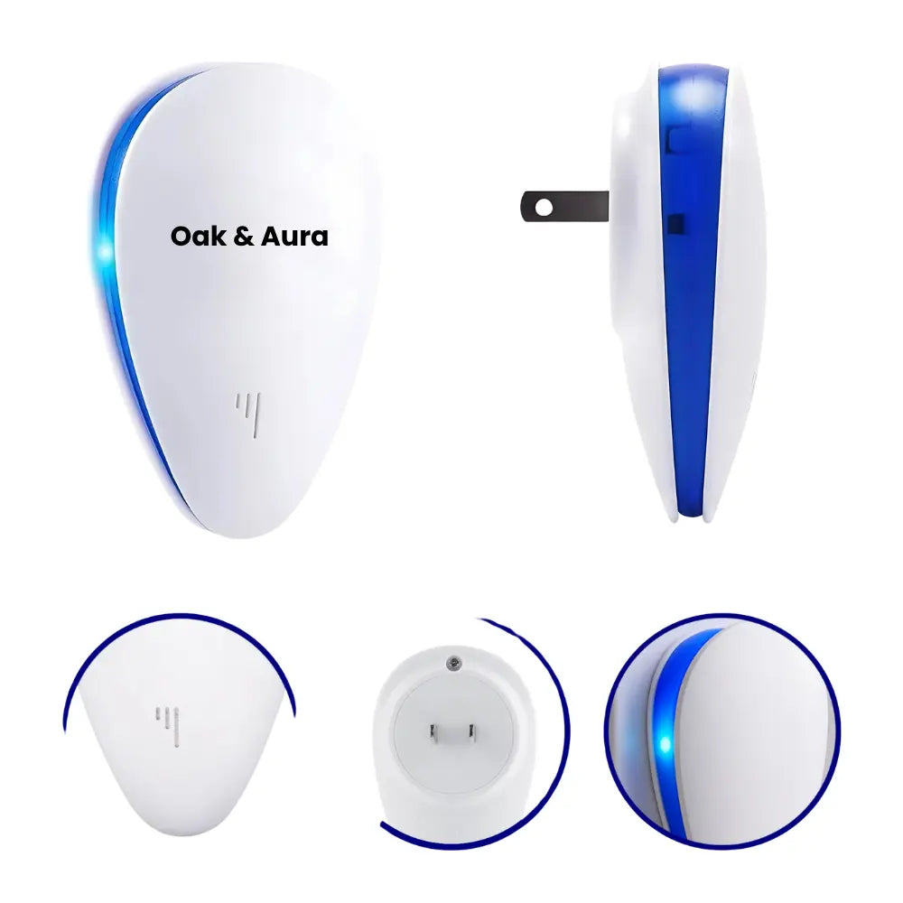 The 2025 breakthrough in ultrasonic defense — clinically proven, pet-safe protection. Oak & Aura 0 Oak & Aura