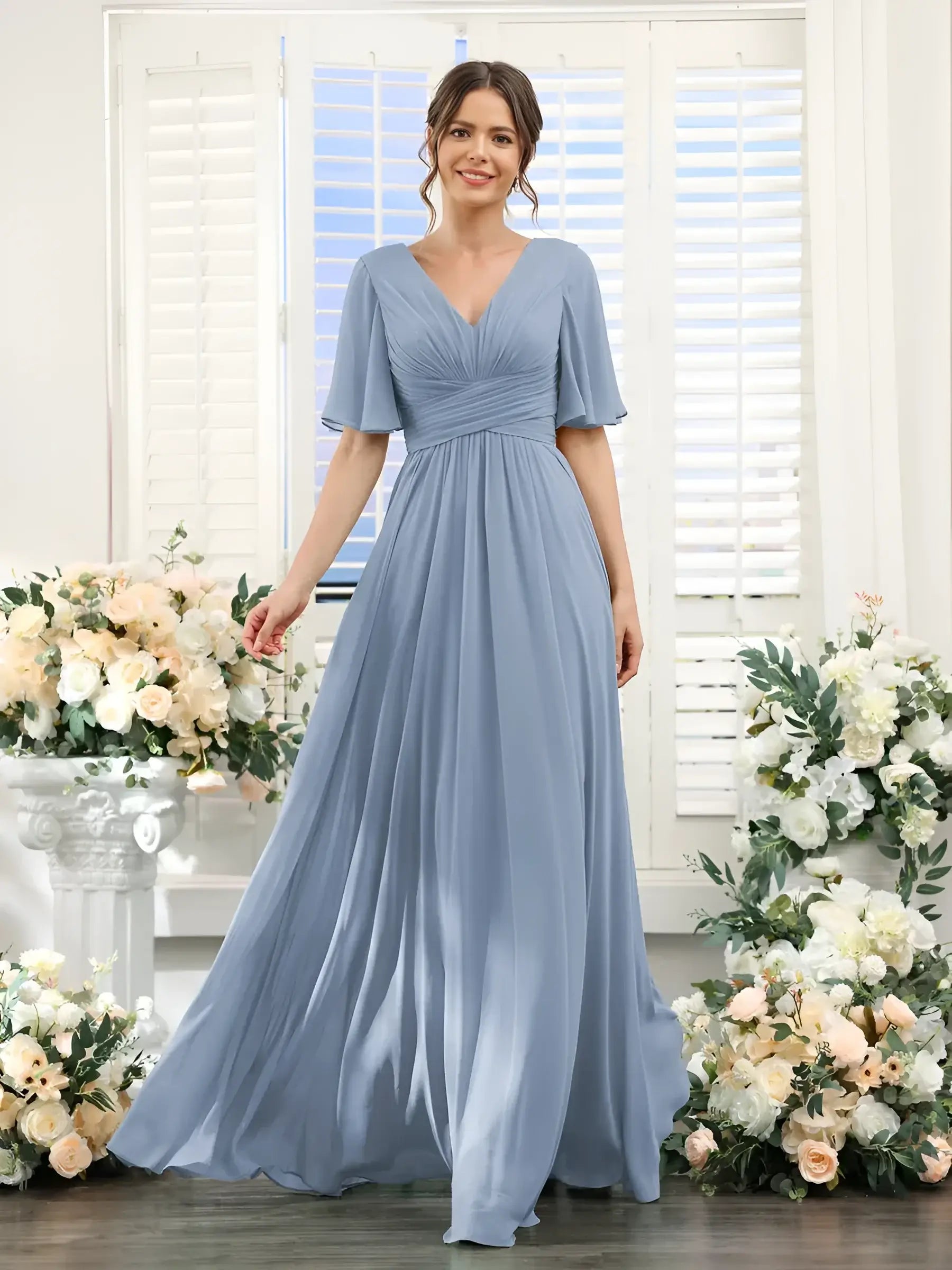 Butterfly Whisper Gown™ Oak & Aura 0 Oak & Aura