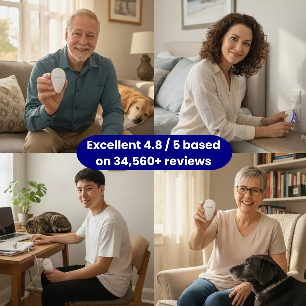 The 2025 breakthrough in ultrasonic defense — clinically proven, pet-safe protection. Oak & Aura 0 Oak & Aura