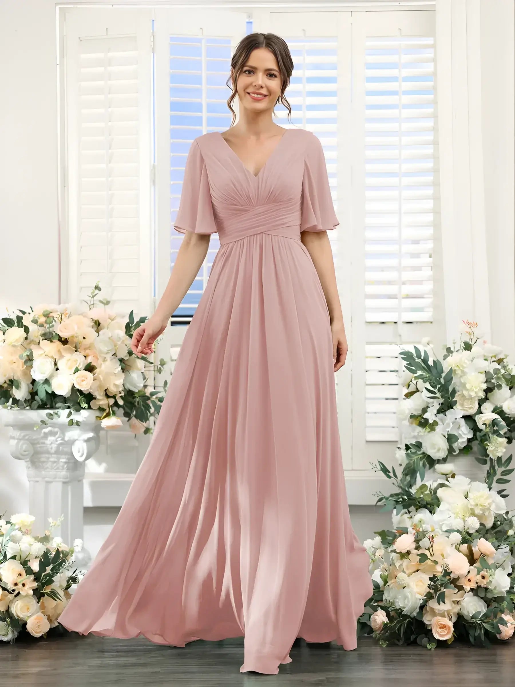 Butterfly Whisper Gown™ Oak & Aura 0 Oak & Aura