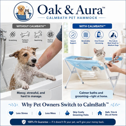 Oak & Aura™ CalmBath Pet Hammock