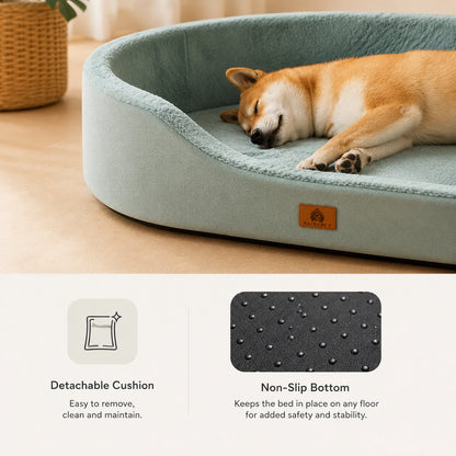 Oak & Aura™ OrthoNest Support Bed