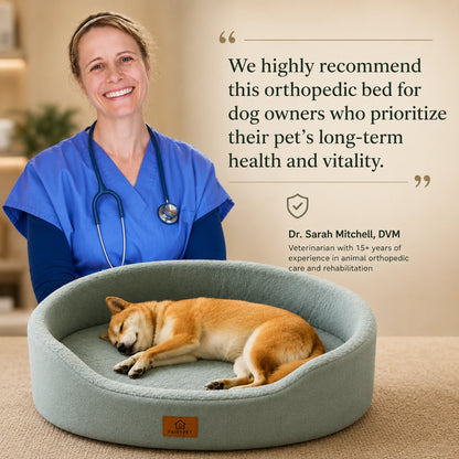 Oak & Aura™ OrthoNest Support Bed