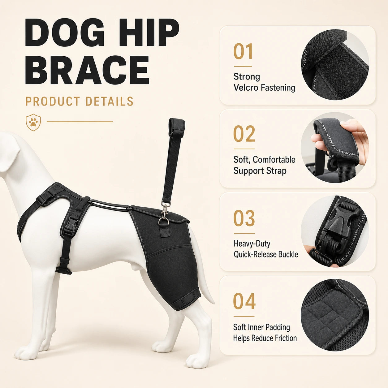 Oak & Aura™ Full Body Mobility Harness
