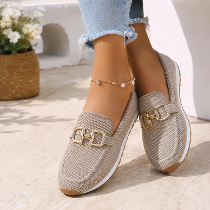 Women Orthopaedic Style Comfort Loafers – Breathable Slip On Flat Shoes Oak & Aura summer dress Oak & Aura