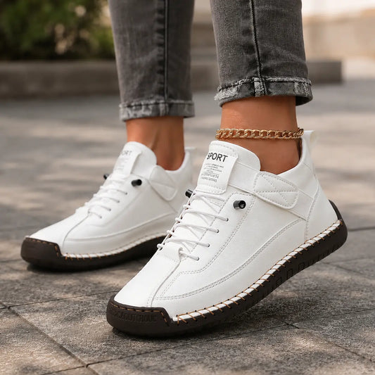 Women Comfort Ankle Shoes | Leather Walking Supportive Trainers Oak & Aura summer dress Oak & Aura