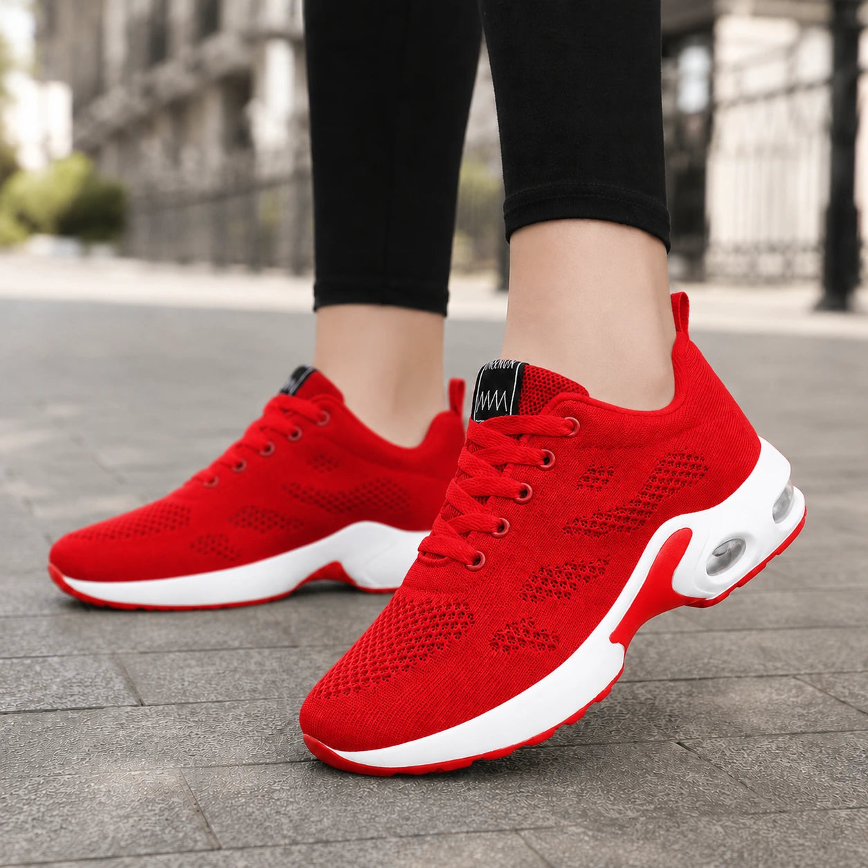 Women Mesh Trainers – Breathable Lightweight Lace Up Sports Shoes Oak & Aura summer dress Oak & Aura