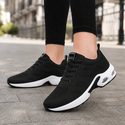 Women Mesh Trainers – Breathable Lightweight Lace Up Sports Shoes Oak & Aura summer dress Oak & Aura