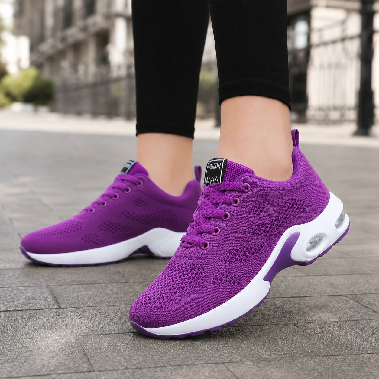Women Mesh Trainers – Breathable Lightweight Lace Up Sports Shoes Oak & Aura summer dress Oak & Aura