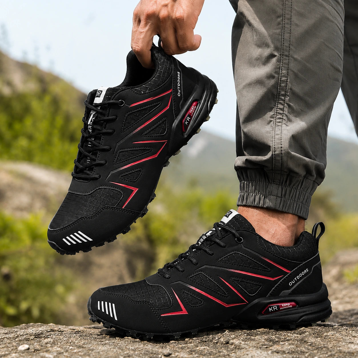 Plus Size Low-top Men's Breathable Casual Sneaker Oak & Aura summer dress Oak & Aura