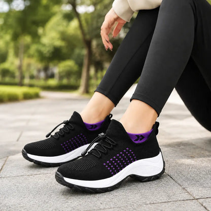 Women Slip On Sock Trainers – Breathable Lightweight Casual Walking Shoes Oak & Aura summer dress Oak & Aura