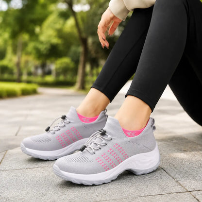 Women Slip On Sock Trainers – Breathable Lightweight Casual Walking Shoes Oak & Aura summer dress Oak & Aura
