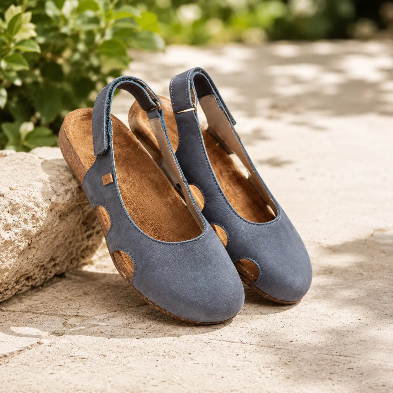 Women Comfort Flat Sandals – Cushioned Adjustable Strap Summer Walking Shoes Oak & Aura summer dress Oak & Aura
