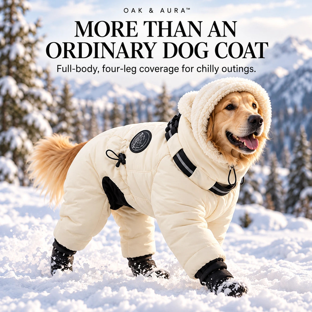 Oak & Aura™ Full-Body Dog Jacket