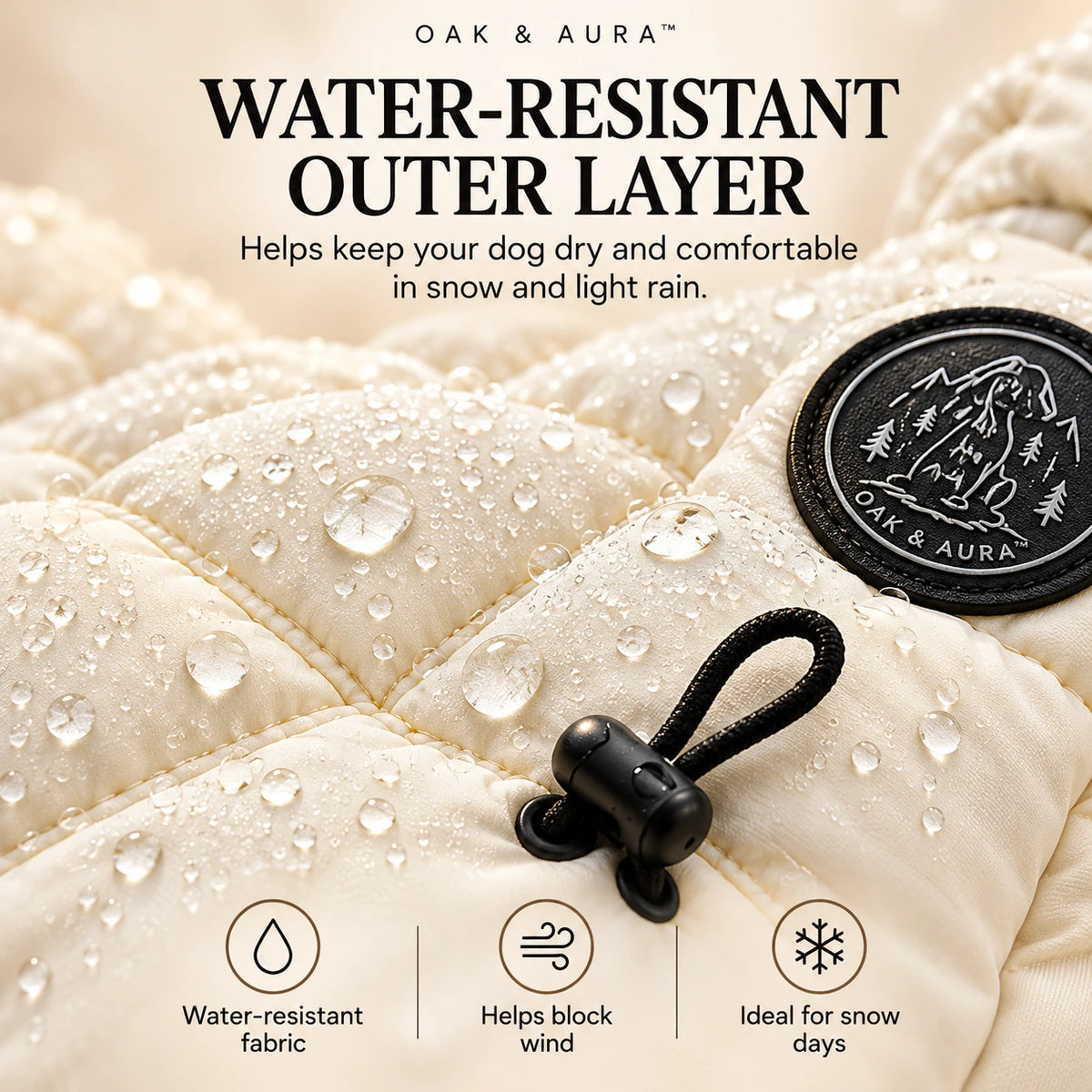 Oak & Aura™ Full-Body Dog Jacket