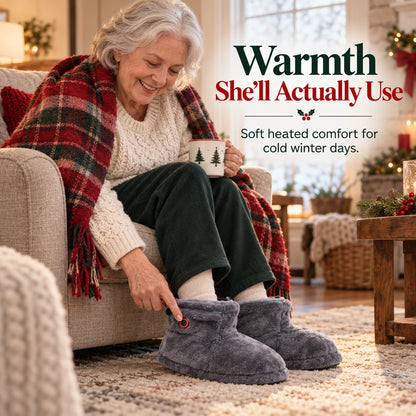 Oak & Aura™ CozyHeat Slippers