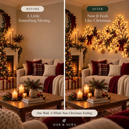 Oak & Aura | Christmas Light Vine