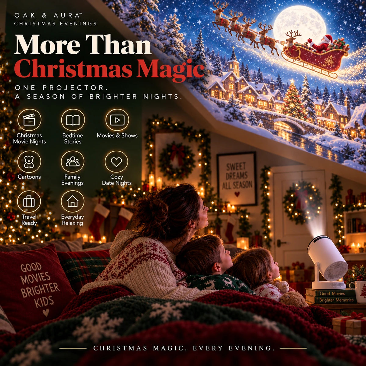 Oak & Aura™ Christmas Evenings