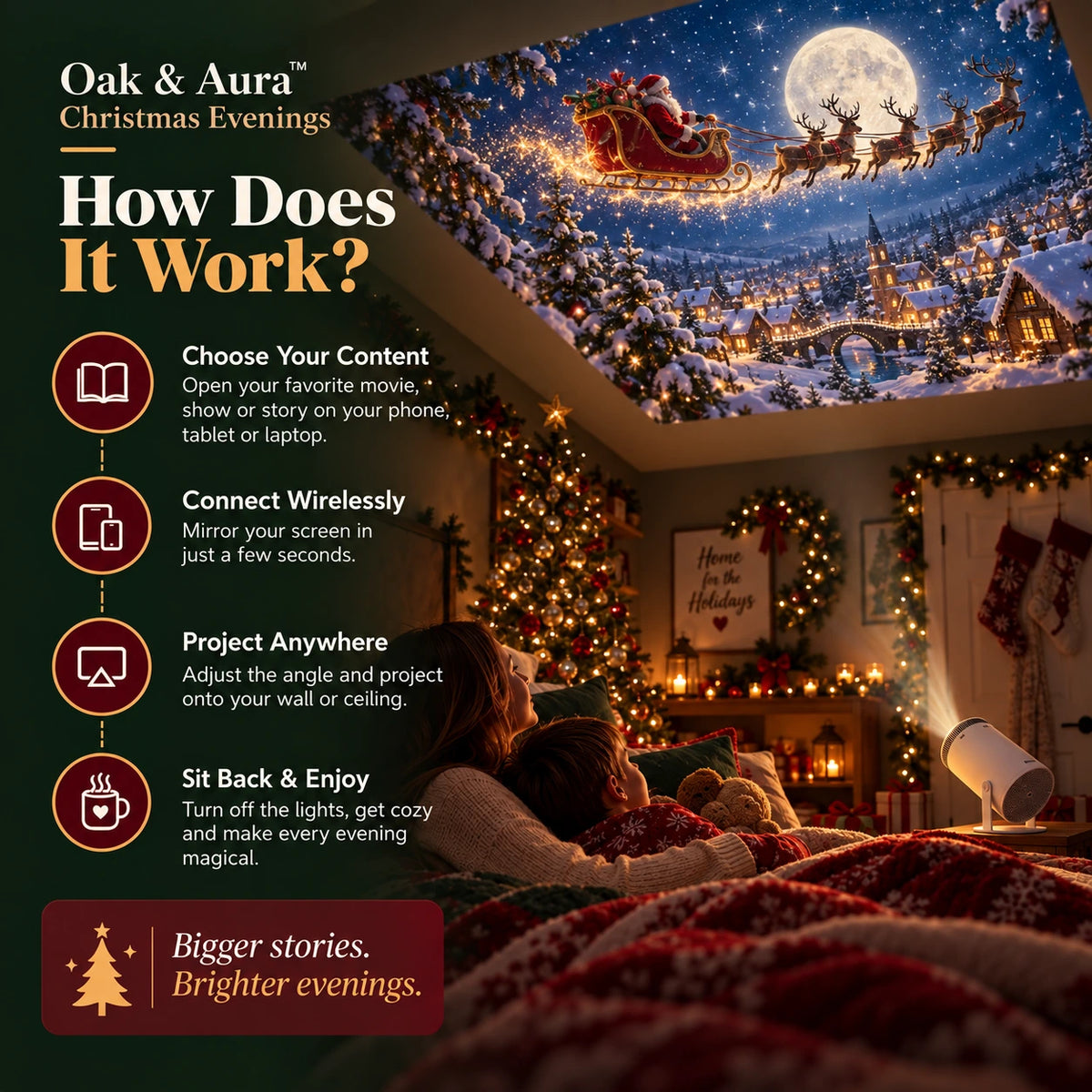 Oak & Aura™ Christmas Evenings