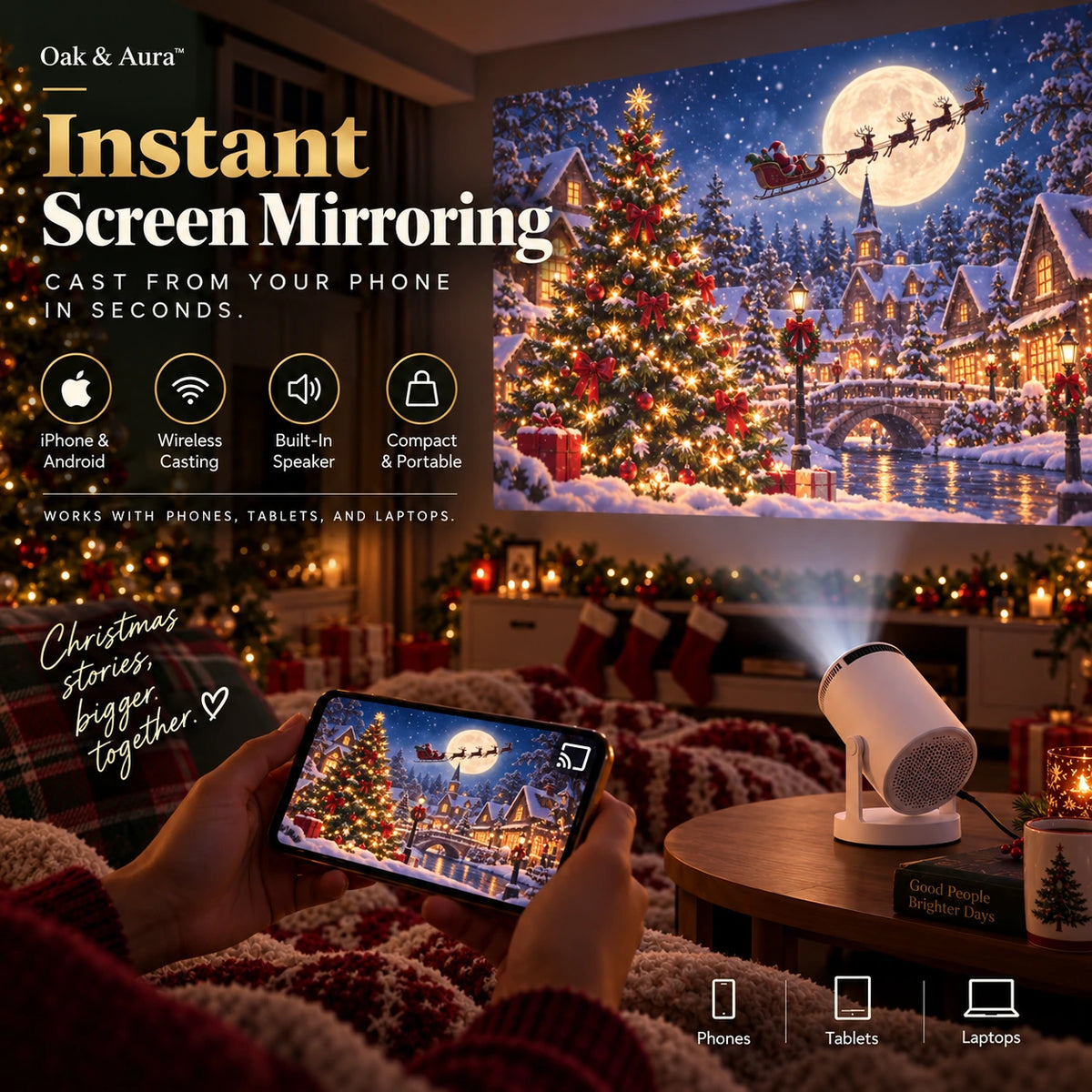 Oak & Aura™ Christmas Evenings