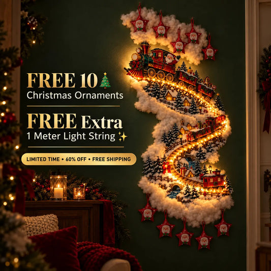 Oak & Aura™ Christmas Magic Trail Wall Light.