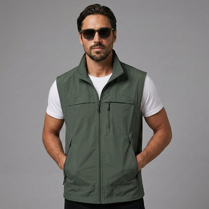 The Ashford Utility Gilet Oak & Aura summer dress Oak & Aura