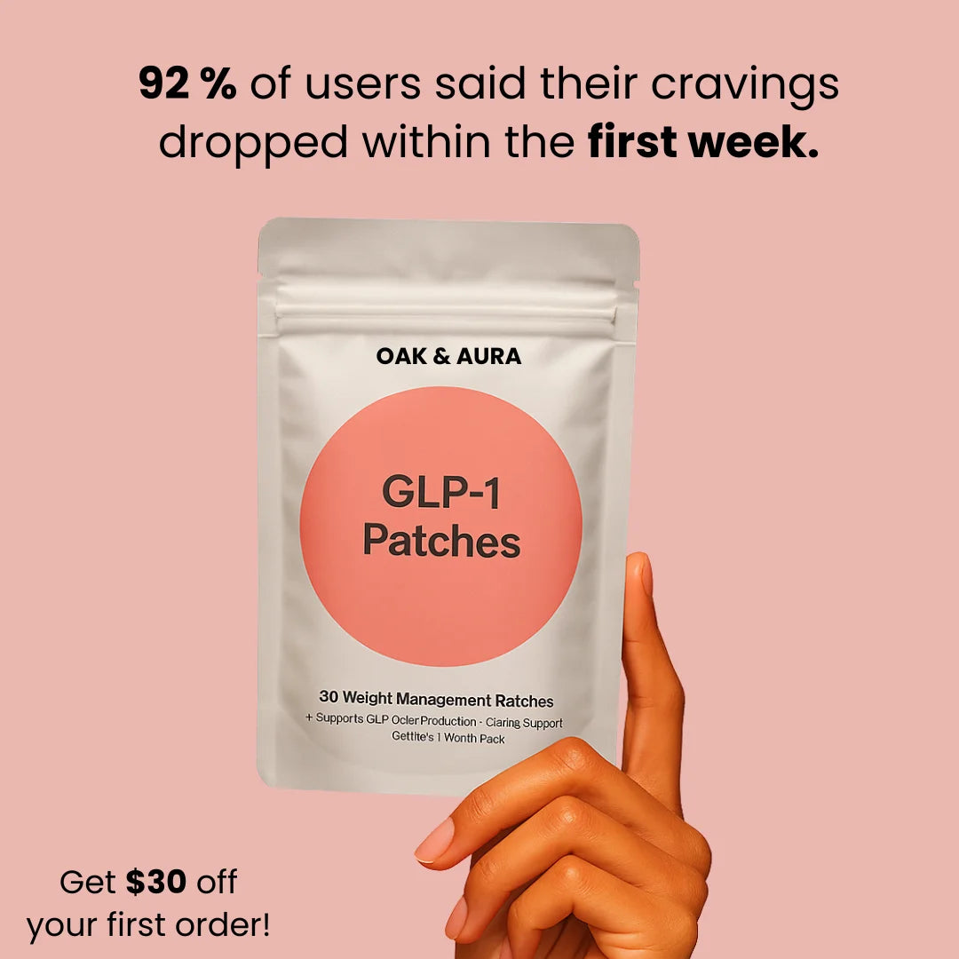 Pilates GLP-1 patches Oak and aura  Oak & Aura