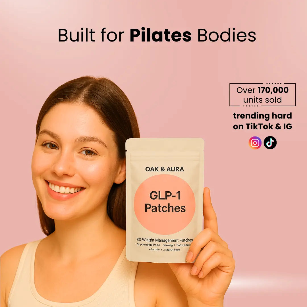 Pilates GLP-1 patches Oak and aura  Oak & Aura