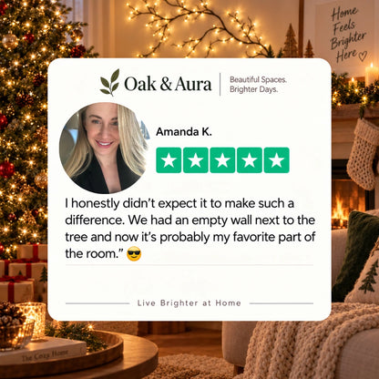 Oak & Aura | Christmas Light Vine