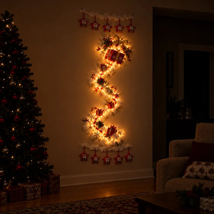 Oak & Aura™ Christmas Magic Trail Wall Light.