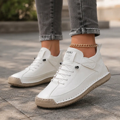 Women Comfort Ankle Shoes | Leather Walking Supportive Trainers Oak & Aura summer dress Oak & Aura